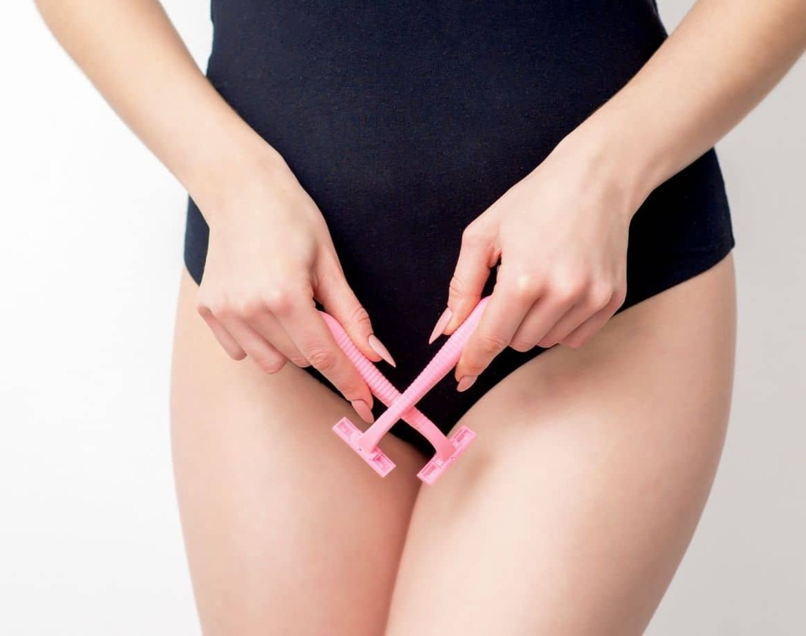 العناية بالمناطق الحساسة